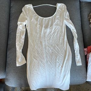 Tobi white bodycon dress